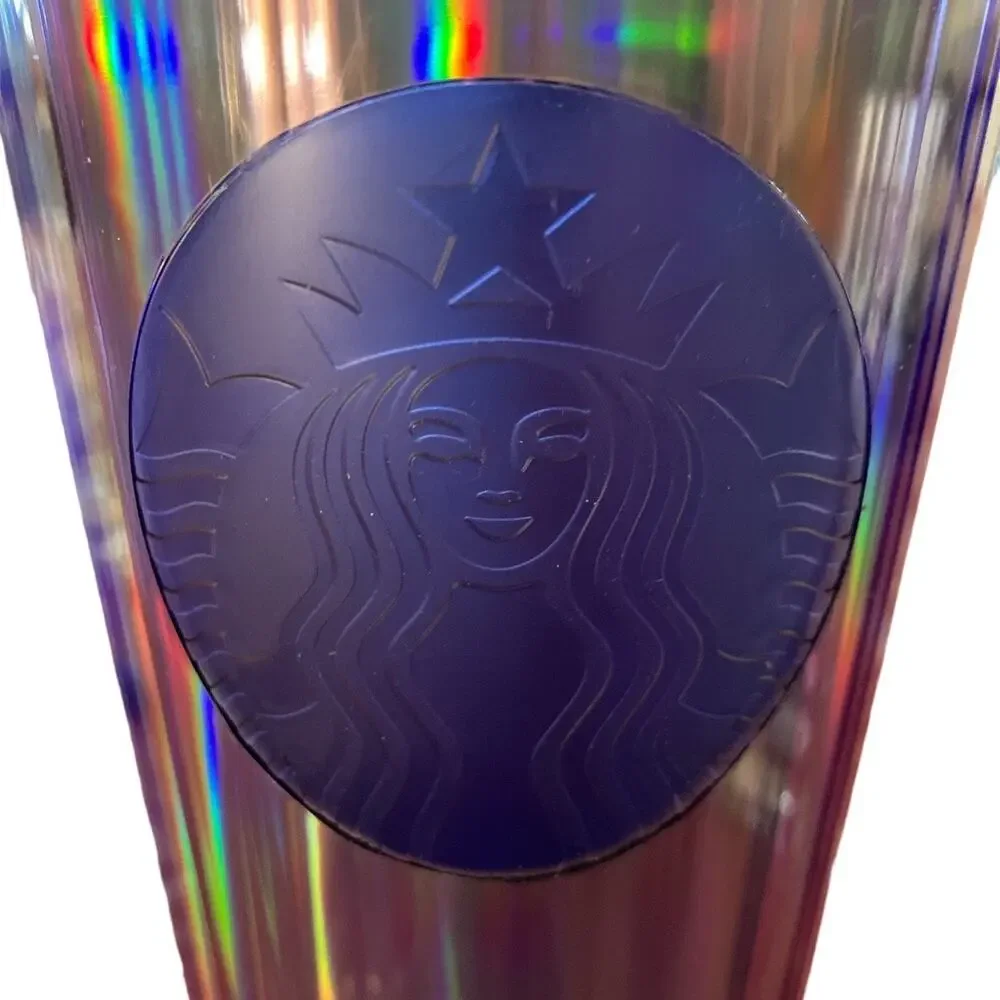 2022 Summer Starbucks Purple Dome 24oz Venti Kaleidoscope Tumbler